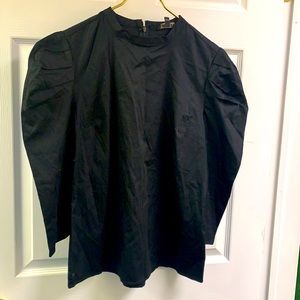 Black Express Size Large Blouse
